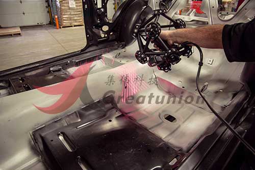 手持式三維掃描儀光學 CMM 3D 掃描儀:METRASCAN 3D